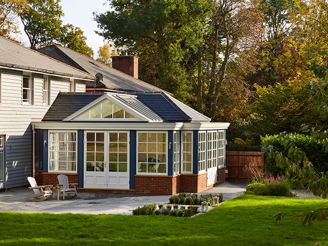 garden room of traditional house - inspiration - goodhomesmagazine.com