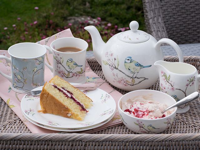 afternoon tea set up - 4 quintessentially british afternoon tea recipes - kitchen - goodhomesmagazine.com
