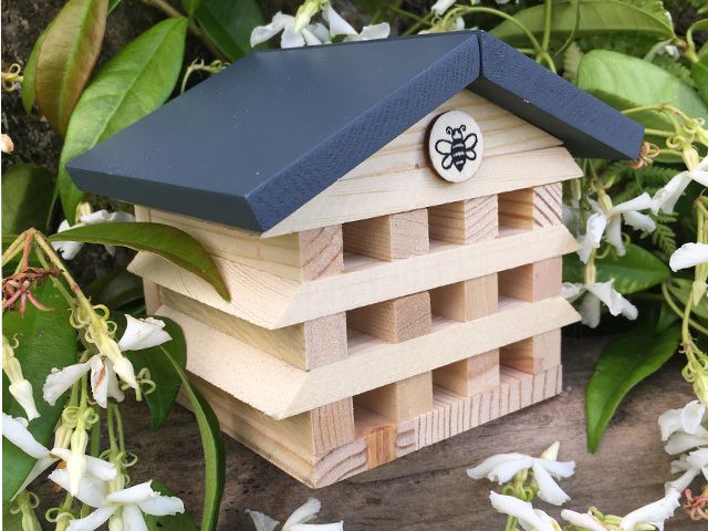 bee hotel - easy garden ideas for kids tokeep them entertained - garden - goodhomesmagazine.com