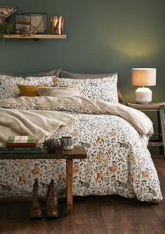 country style bedroom - our favourite aw20 interior design trends - inspiration - goodhomesmagazine.com