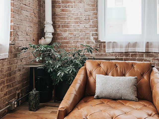 exposed brick wall - how to expose brickwork at home - inspiration - goodhomesmagazine.com