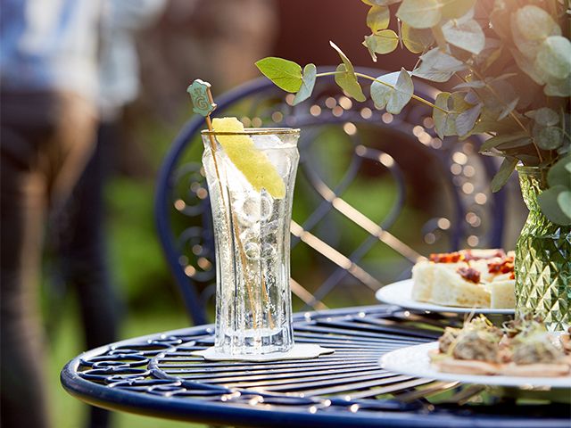 garden prosecco cocktail - 3 cocktail recipes to celebrate national prosecco day - kitchen - goodhomesmagazine.com