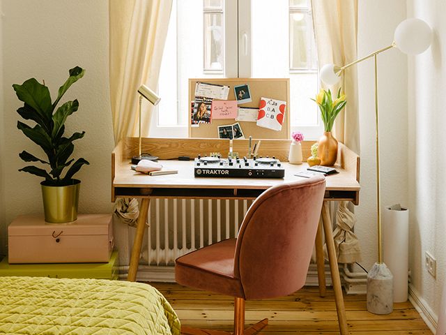 homeoffice style - 5 of the best colours when decorating a home office - home office - goodhomesmagazine.com