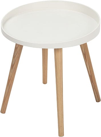 lidlside table white - top picks from Lidl's new Scandi-inspired homeware range - news - goodhomesmagazine.com