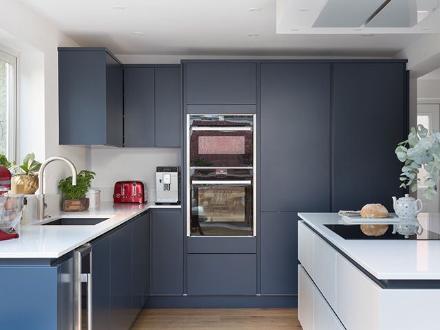 l shape kitchen in modern style - goodhomesmagazine.com