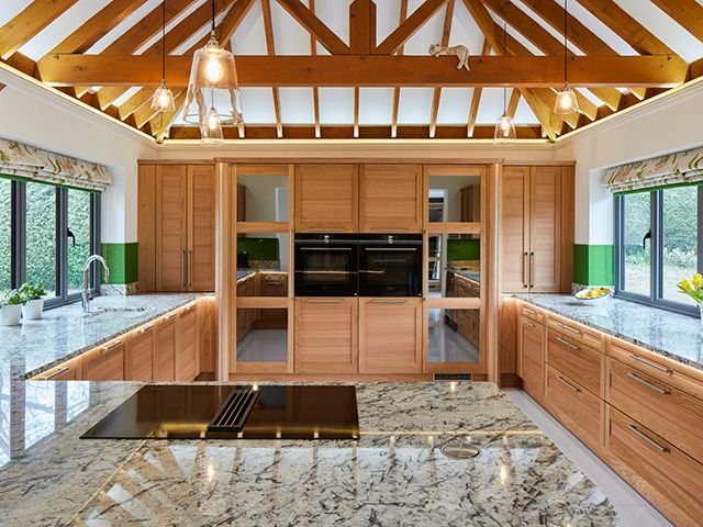 stoneham u shape kitchen - goodhomesmagazine.com