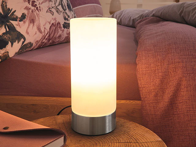 touch lamp- top picks from Lidl's new Scandi-inspired homeware range - news - goodhomesmagazine.com