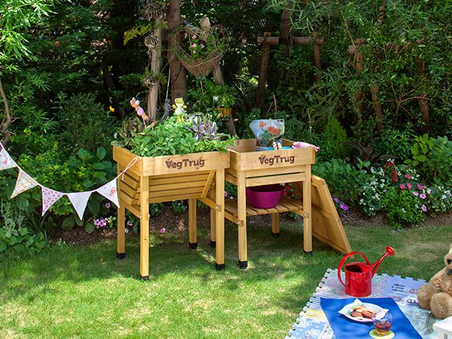 veg patch ingarden - easy garden ideas for kids to keep them entertained - garden - goodhomesmagazine.com