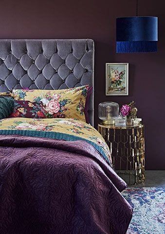 bejewelled bedroom - 6 ways to update your bedroom for autumn - bedroom - goodhomesmagazine.com