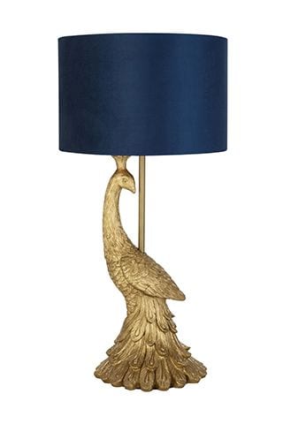 bird gold lamp - 8 of the best gold accessories under £50 - shopping - goodhomesmagazine.com