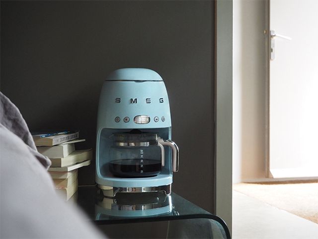 blue smeg coffee machine - 7 of the best coffee machines - shopping - goodhomesmagazine.com