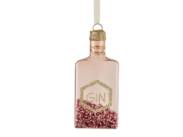 gin bauble - 7 of the best novelty Christmas baubles - shopping - goodhomesmagazine.com