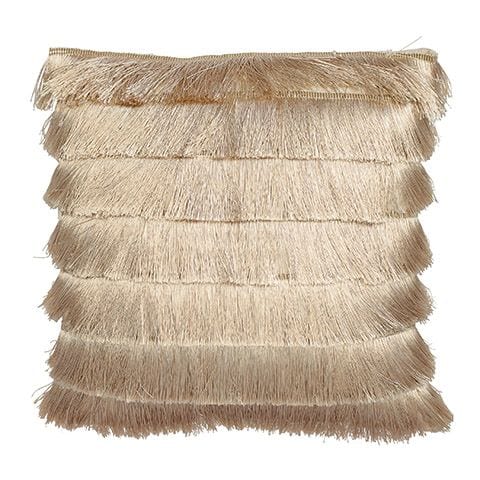 gold fringe cushion - 8 of the best gold accessories under £50 - shopping - goodhomesmagazine.com