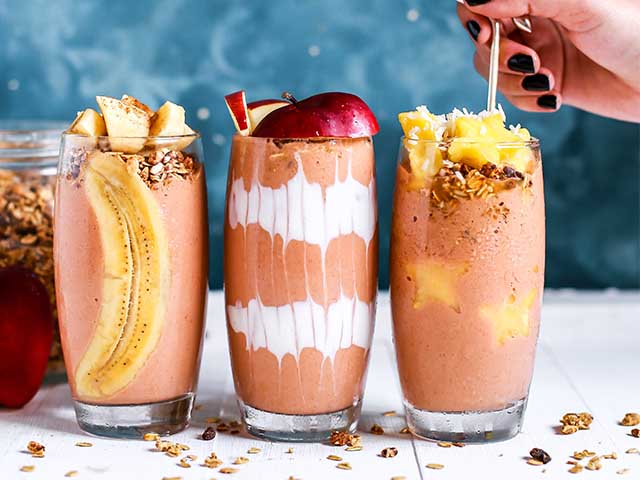 milkshakes in a row - 4 sweet and delicious milkshake recipes - kitchen - goodhomesmagazine.com