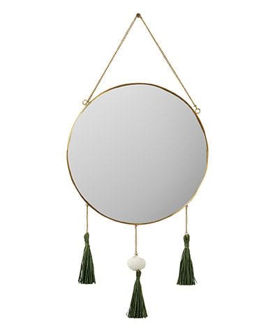 oliver bonas circle mirror - 8 of the best gold accessories under £50 - shopping - goodhomesmagazine.com