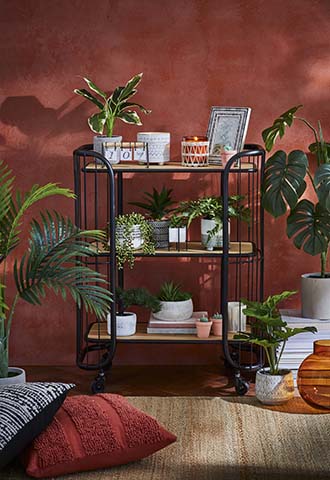 orange industrial interiors - take a look at tesco's autumn range that launches in stores next week - inspiration - goodhomesmagazine.com