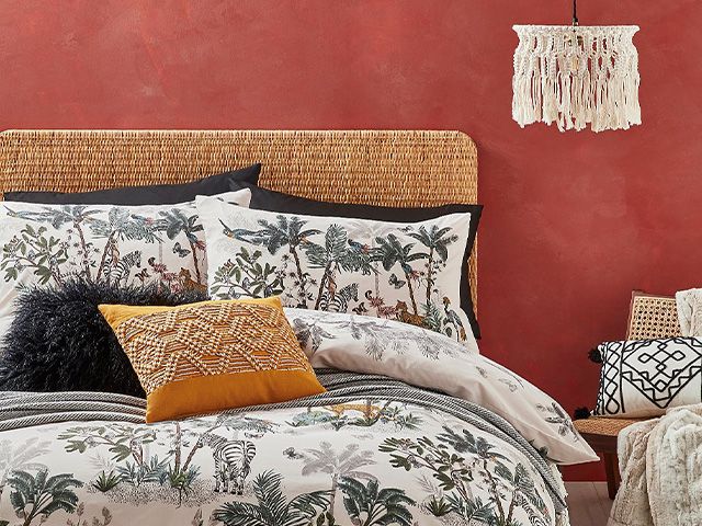 orange safari bedroom - 5 creative orange decorating ideas - inspiration - goodhomesmagazine.com