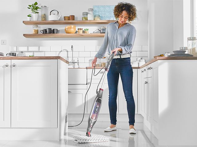 steam mop white kitchen - 7 of the best steam mops - shopping - goodhomesmagazine.com