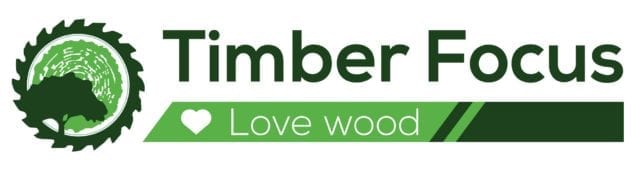 timber focus love wood logo