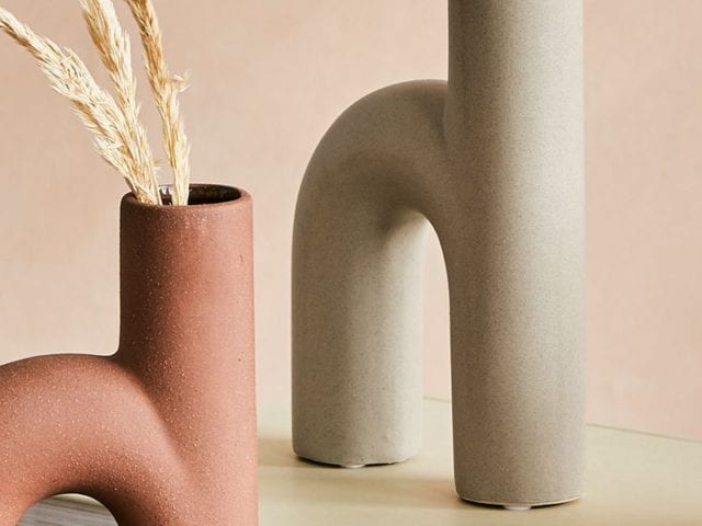 arch vases in three different colours - shopping - goodhomesmagazine.com
