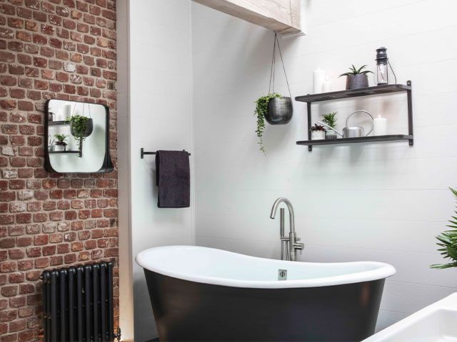 bathroom rustic - how to avoid damp in your bathroom - bathroom - goodhomesmagazine.com