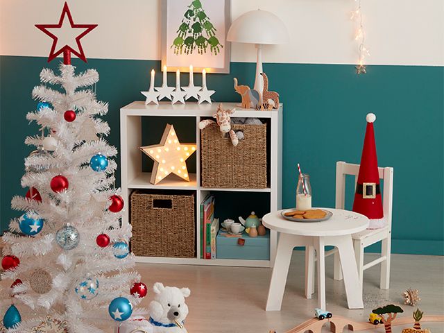 colourful christmas decor - sneak peek: B&Q's 2020 Christmas range - news - goodhomesmagazine.com