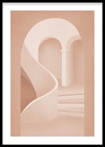 graphic arch poster - interior trends for 2020: artistic arches - shopping - goodhomesmagazine.com