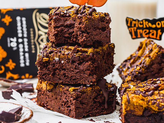 halloween brownie recipe - 5 sweet treat recipes for halloween - kitchen - goodhomesmagazine.com