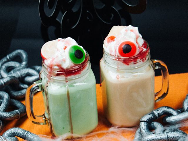 halloween freak shake recipe - 5 sweet treat recipes for halloween - kitchen - goodhomesmagazine.com