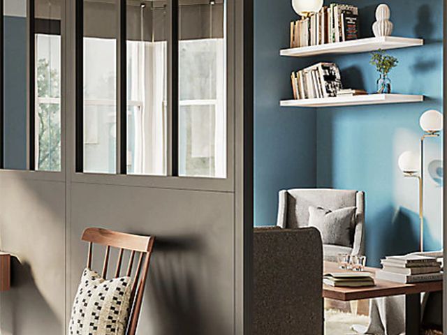 industrial room divider - B&Q launches modular room dividers for working from home - news - goodhomesmagazine.com