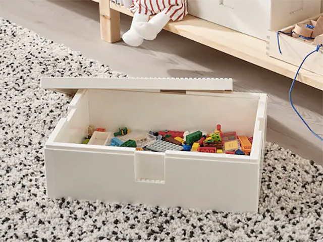 lego storage box - kids bedroom - goodhomesmagazine.com