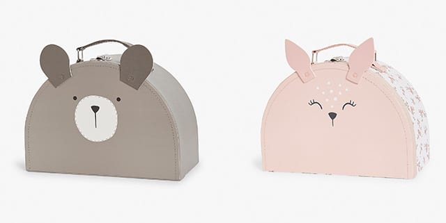 bear and bunny suitcase - kids bedroom - goodhomesmagazine.com