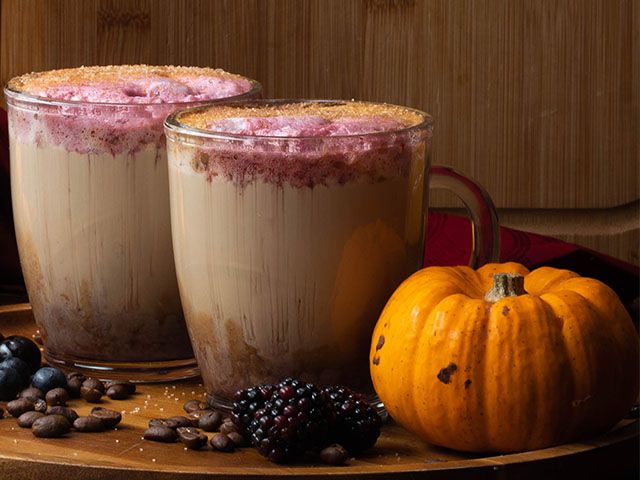 pumpkin hot drink - 5 delicious pumpkin spiced recipes - kitchen - goodhomesmagazine.com