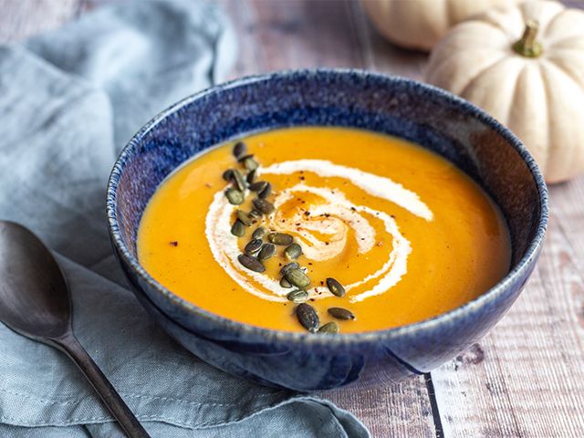 spiced pumpkin soup - 5 delicious pumpkin spiced recipes - kitchen - goodhomesmagazine.com