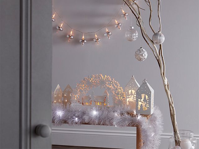 white christmas decorations - sneak peek: B&Q's 2020 Christmas range - news - goodhomesmagazine.com