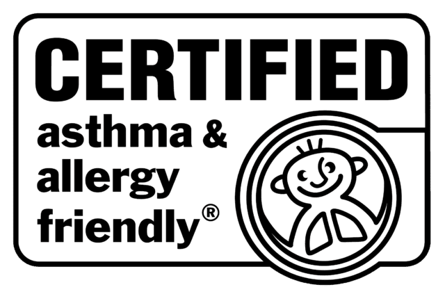 certified asthma and allergy friendly logo