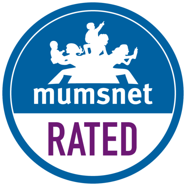 mumsnet rated badge logo