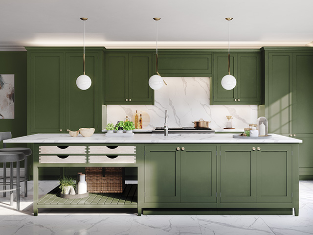 black friday kitchen offer on green luxury kitchen - shopping - goodhomesmagazine.com
