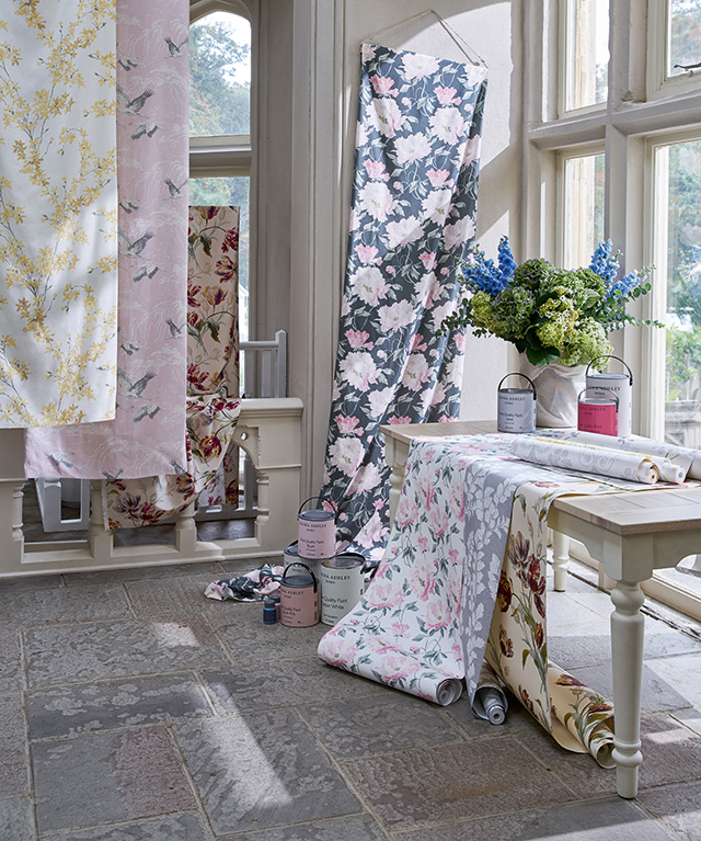 laura shley fabrics and wallpaper - news - goodhomesmagazine.com