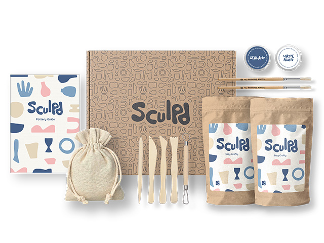 sculpd pottery kit - shopping - goodhomesmagazine.com