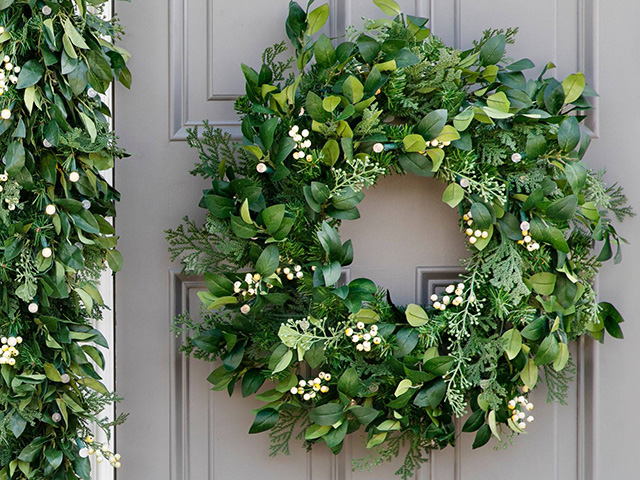 christmas wreath and garland - competition - goodhomesmagazine.com