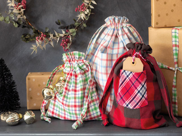fabric gift wrap ideas by christine leech from zero waste gift wrap