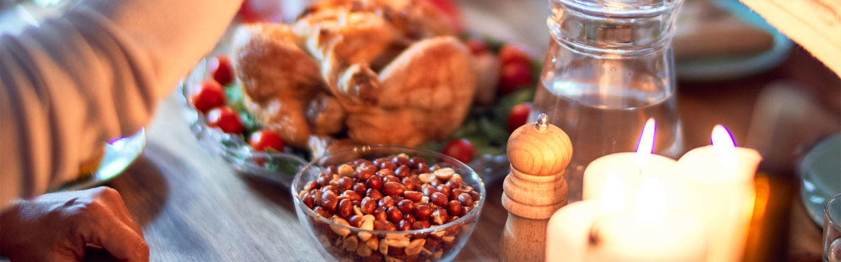 christmas table feast