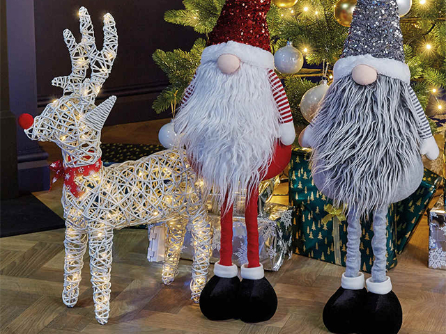 christmas decorations from aldi under the christmas tree