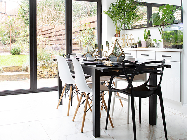 modern dining scheme