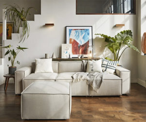 modular sofa style in beige - best buys - goodhomesmagazine.com