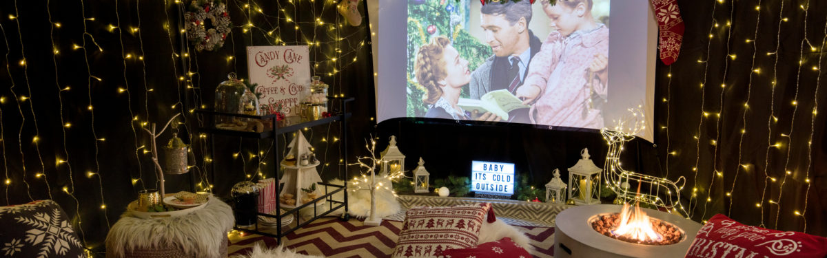 festive outdoor cinema