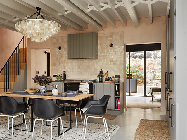 grey industrial kitchen