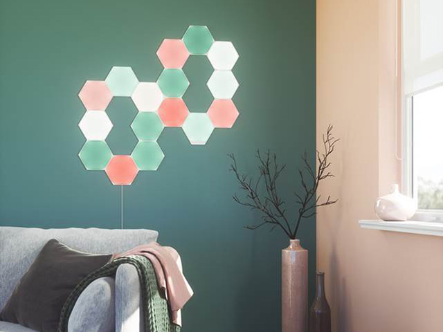 hexgon nanoleaf lighting - competition - goodhomesmagazine.com