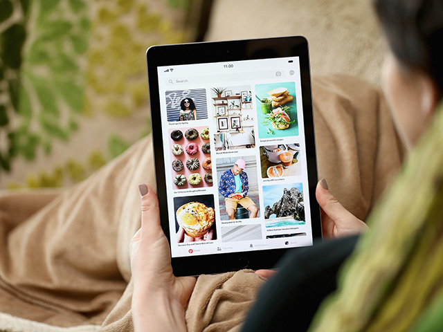 pinterest on an ipad - interior trends - goodhomesmagazine.com